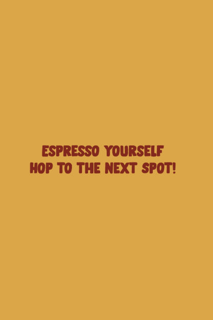 Cafe hopping Oversized T-Shirt