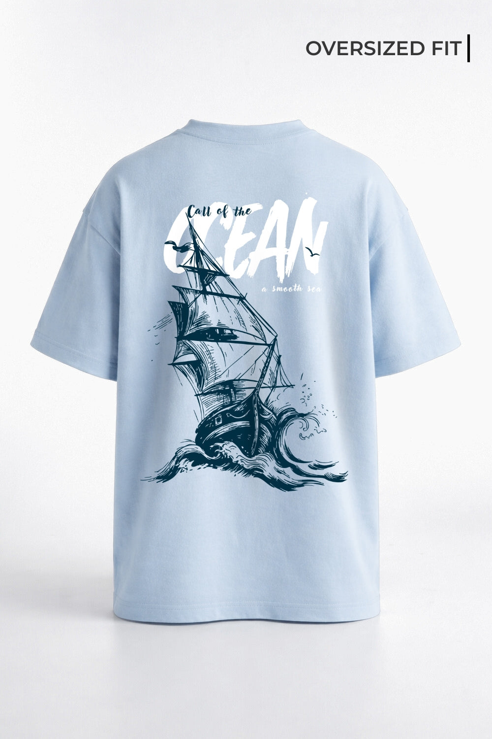 Call Of The Ocean Oversized T-Shirt