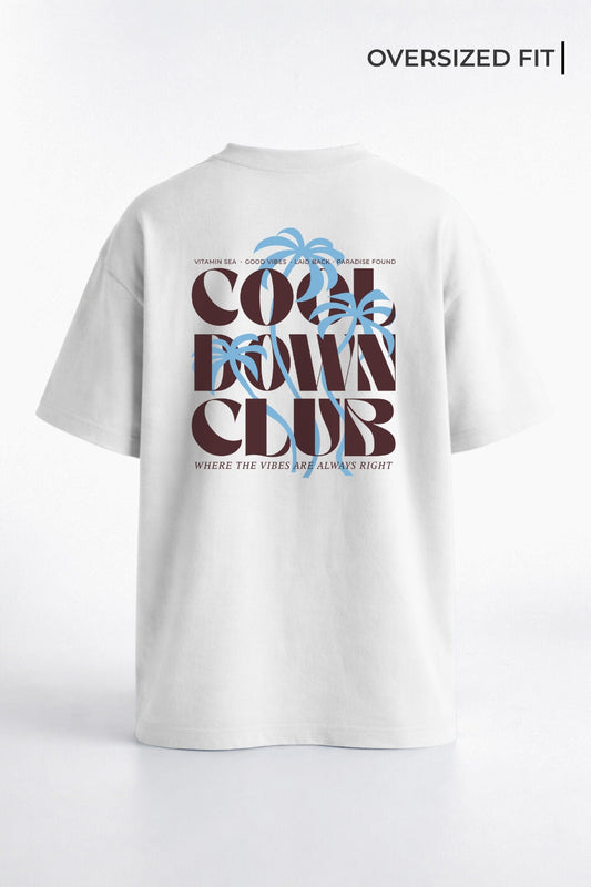Cool Down Club Oversized T-Shirt