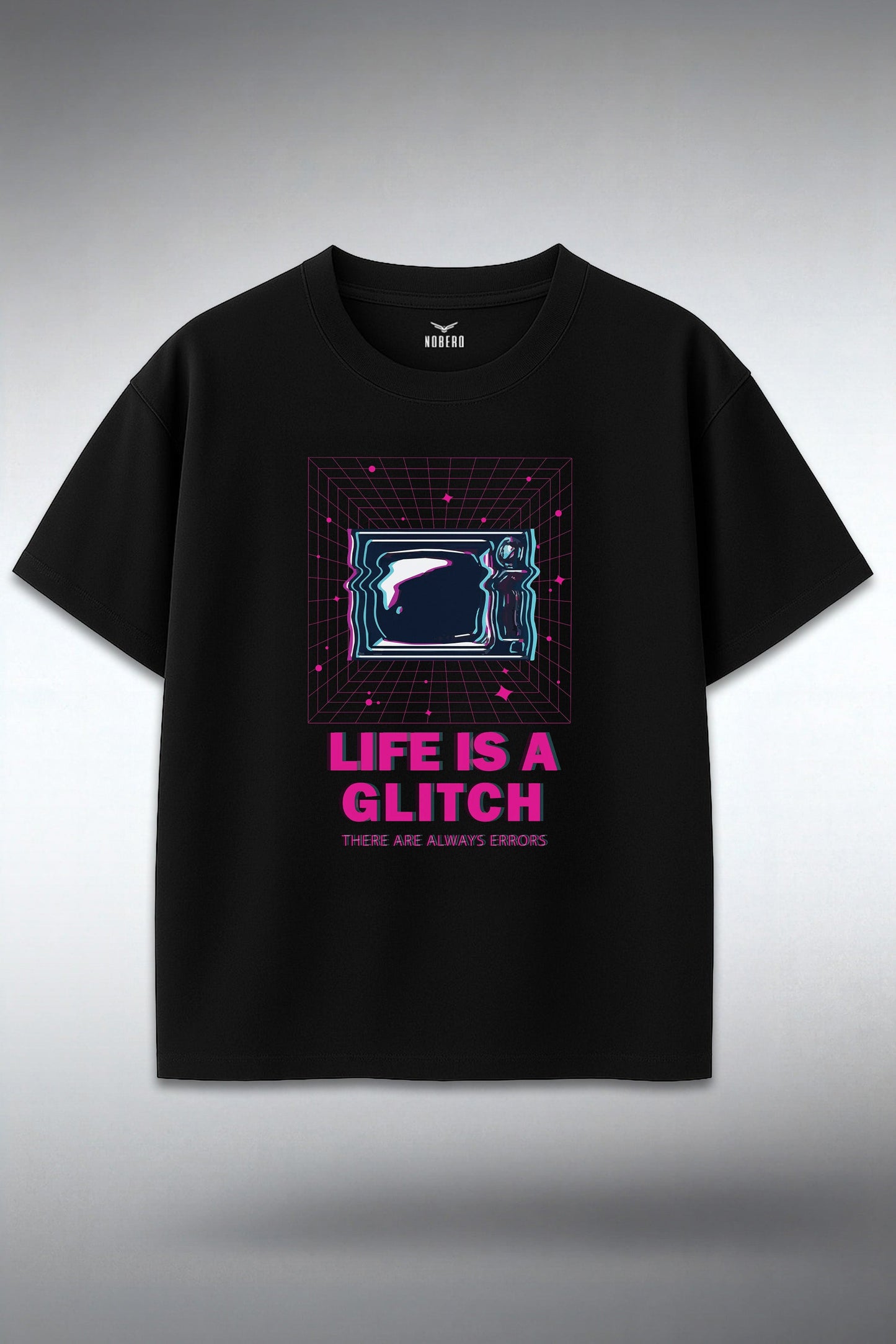 Life is a Glitch Oversized T-Shirt