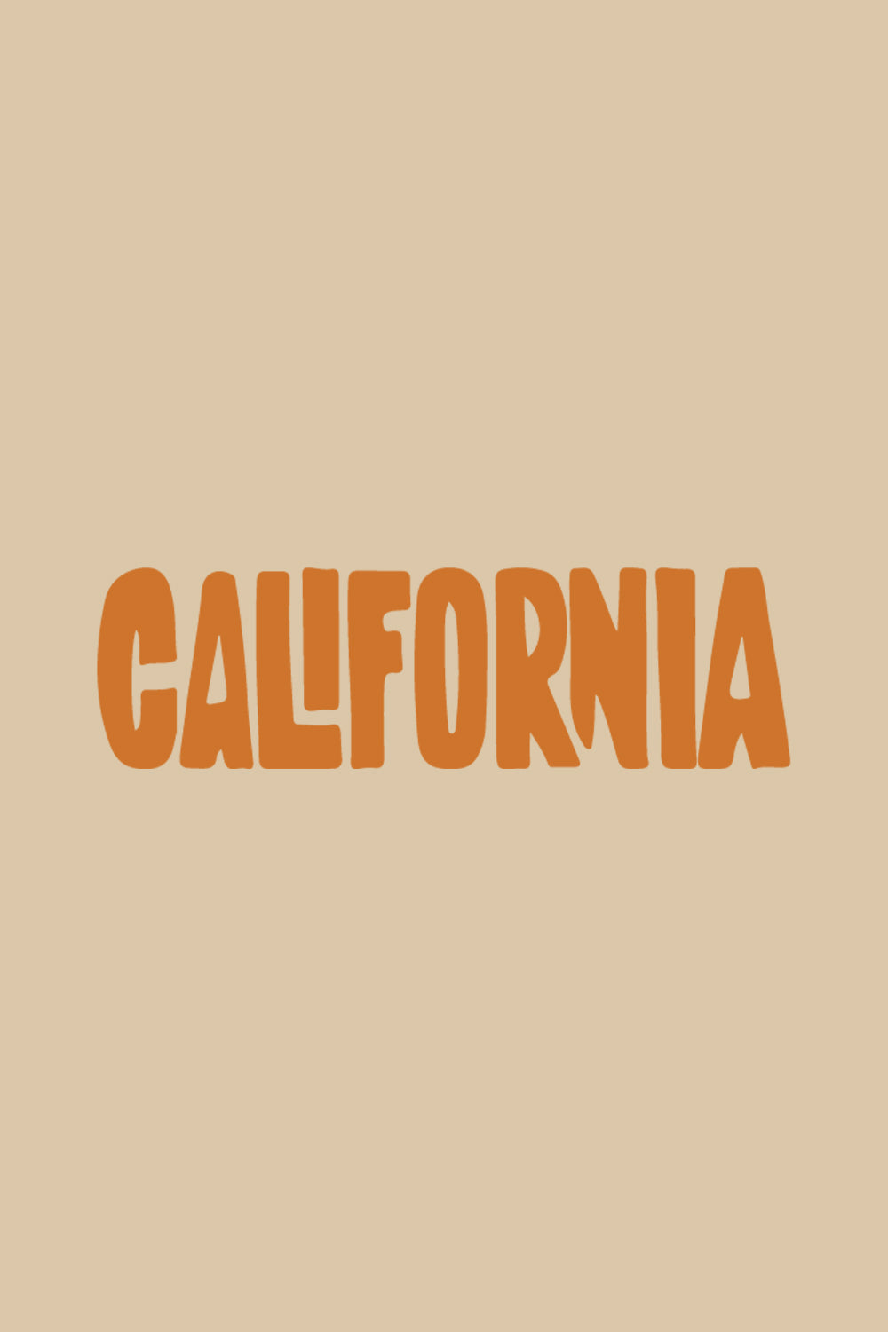 California Oversized T-Shirt