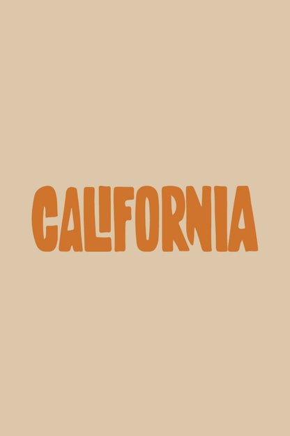 California Oversized T-Shirt